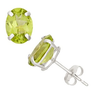 Designs By Gioelli 10K Gold Gemstone Stud Earrings - 1 of 2