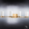 Urban Ambiance Luxury Contemporary Bathroom Vanity Light,  7.5"H x 34.5"W,  Brushed Bronze Finish, UHP2295 - 3 of 4