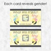 Big Dot of Happiness Boy Bee Gender Reveal - What Will It Bee Gender Reveal Scratch Off Cards - Baby Shower Game - 22 Count - 3 of 4