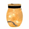 Stony Creek 4.0 Inch Spooky Season Pre-Lit Small Jar Halloween Lighted Glass Accent , Halloween Decor Spooky Halloween Lighted (1PC) - 3 of 4