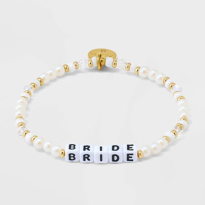 Little Words Project Bride Beaded Bracelet, 1 of 6