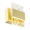 CWI Lighting Carolina LED Wall Sconce With Gold Leaf Finish - 4 of 4
