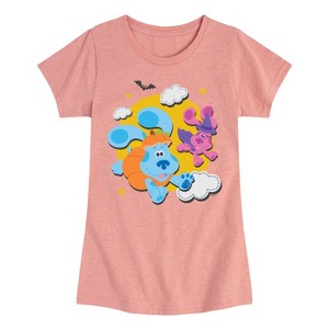 Girls' - Blue's Clues & You! - Full Moon Fitted Short Sleeve Graphic T-Shirt - 1 of 4