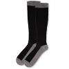 Memoi Men's Two-Tone Contrast Bamboo Blend 8-15mmHg Graduated Compression Socks - 3 of 4