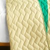 Slickblue 3 PC Handmade Full/Queen Quilt Set, Reversible Vermicelli Quilted, Horizontal Stripes, 37 Color Options - 4 of 4