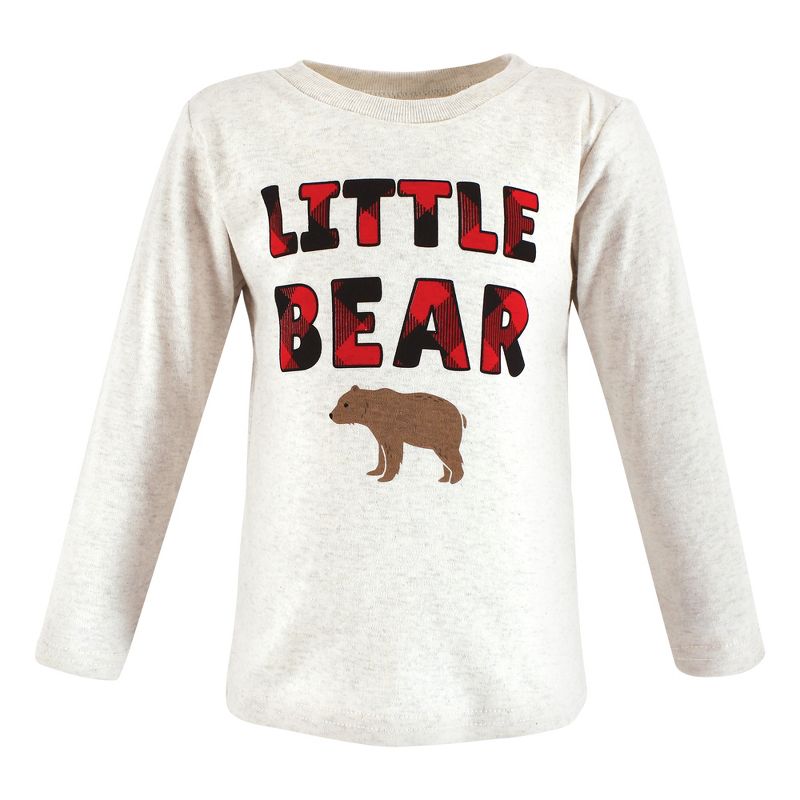 Hudson Baby Infant and Toddler Boy Long Sleeve T-Shirts, Animal Adventure, 5 of 8