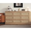 Dresser for Bedroom, Rattan 9 Drawer Dresser for Closet - 3 of 4