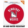 Newberry College Wolves Logo Automotive Car Window Locker Circle Bumper Sticker - 2 of 4