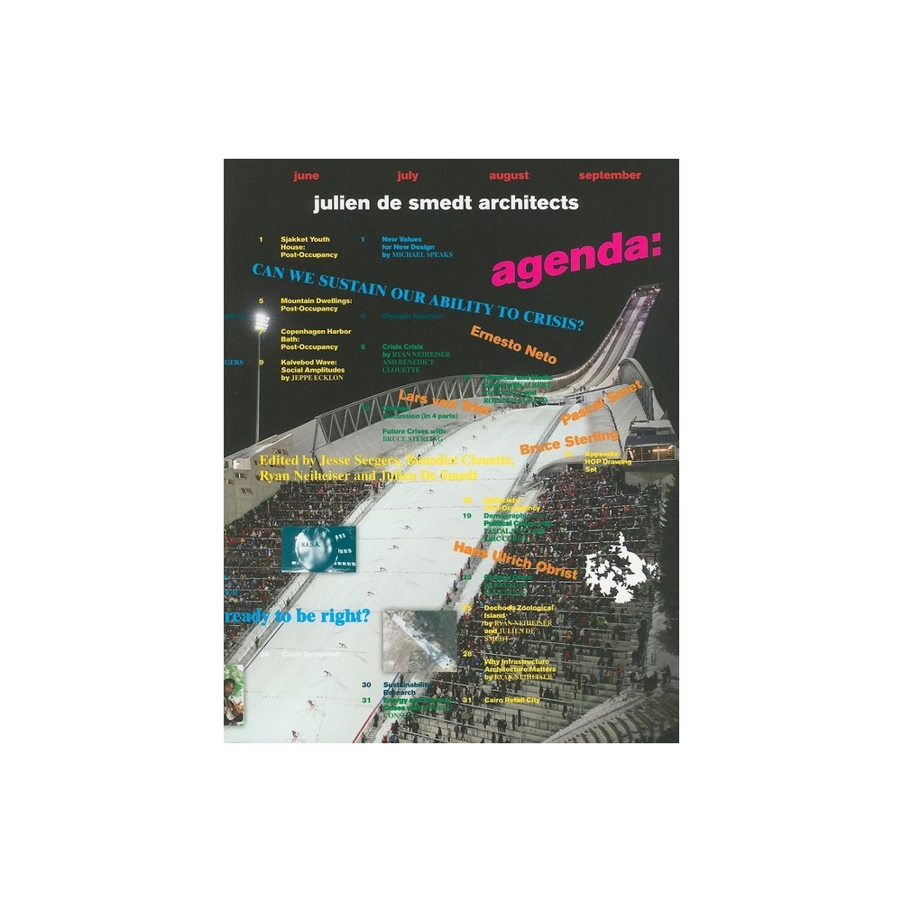 Agenda: Julien de Smedt Architects - by Julien De Smedt (Paperback)