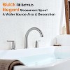 Mixxidea Bathtub Faucet 2-Handle Brushed Nickel - 2 of 3