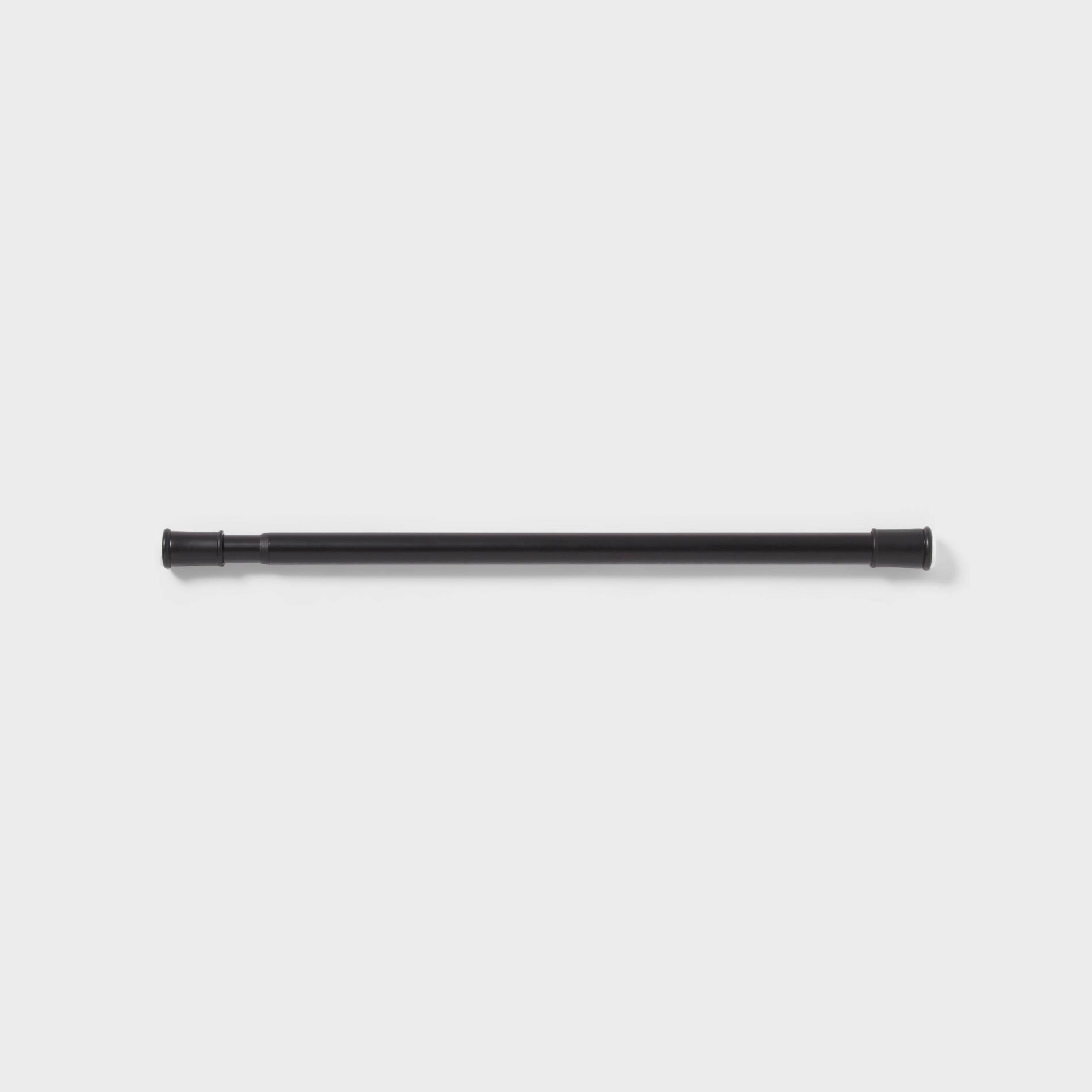 40" Shower Tension Rod Stall Black - Room Essentials™