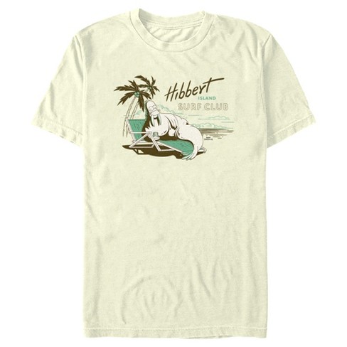 Men's The Simpsons Walrus Homer Hibbert Island Surf Club T-Shirt - image 1 of 4