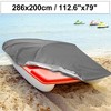 Unique Bargains 210D Waterproof Pedal Boat Cover 112.6"x79" - 3 of 4