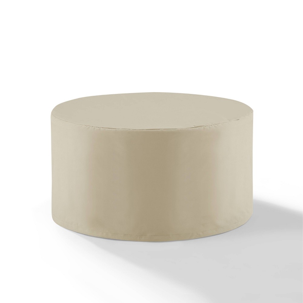 Photos - Furniture Cover Crosley Outdoor Catalina Round Table  - Tan  