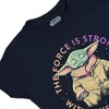 Seven Times Six Star Wars T-Shirt Women's The Force Is Strong With This Little One Tee - 4 of 4