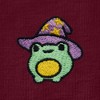 Dalix Sorcerer Frog Embroidered Cotton Relaxed Short Sleeve Tee T Shirt Womens - 4 of 4