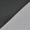 Collections Etc Lacey Scalloped Edge Reversible Quilted Furniture Protector - 4 of 4