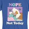 Women's - Disney Princess - Nope Not Today Short Sleeve Graphic T-Shirt - 2 of 4