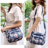 Generic Crossbody Bag for Women Canvas Messenger Bag Waterproof Lightweight Shoulder Handbags with Multi Pocket Adjustable Strap - 3 of 4