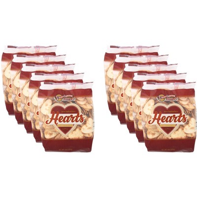 Valley Lahvosh Bread Cracker Heart Original - Case of 10 - 16 oz