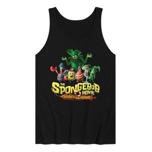 Men's - Spongebob Squarepants - Spongebob: The Search For Squarepants Logo Graphic Tank Top - 1 of 3