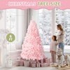 Karl Home 6ft Pink PVC Christmas Tree - 3 of 4