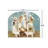 Briarwood Lane Christmas Art Sign 8.25x10.25 Rejoice Nativity For Christmas Art Sign - 2 of 4