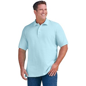 KingSize Shrink-Less Piqué Polo Shirt - 1 of 4