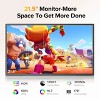 UPERFECT 22" Touchscreen Portable Monitor, QHD 2560*1440P 10-Point Capacitive Touch, USB-C & HDMI, External Screen for Laptop - 2 of 4