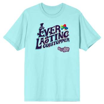 Willy Wonka & the Chocolate Factory Everlasting Gobstopper Men's Celadon T-shirt
