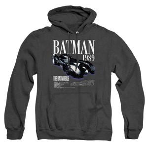 Batman (1989) Batmobile Schematic Pullover Hoodie - 1 of 4