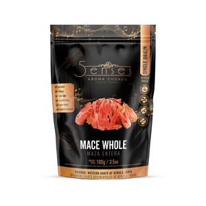5Senses Mace Whole Maza Entera from the Western Ghats | Aroma Chorus | Single Origin, Non-GMO, Kosher, 100% Natural (Resealable Bag) - 1 of 4
