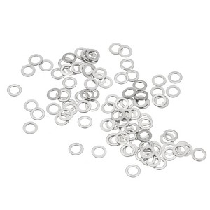 Unique Bargains 304 Stainless Steel Screw Bolt Electronic Repair Automotive Ultra Thin Flat Washers - 1 of 4