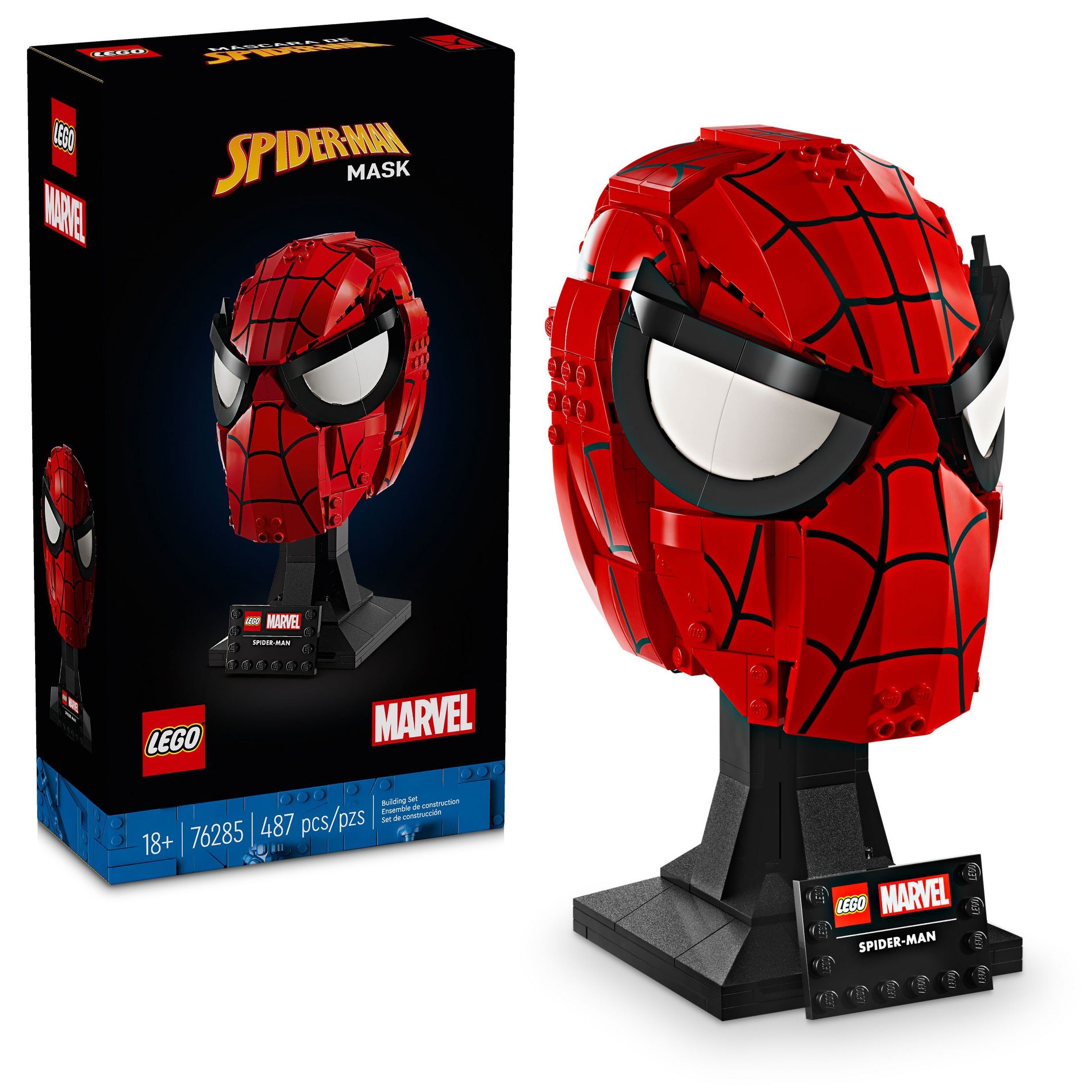 LEGO Marvel Spider-Man Mask Super Hero Kit 76285