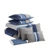 7pc Winston Blue Faux Suede Comforter Set By Sweet Home Collection® - 3 of 4