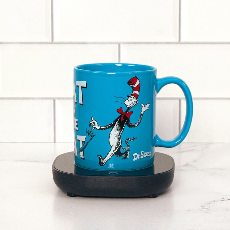 Uncanny Brands Dr. Seuss Cat In The Hat Mug with Warmer, 2 of 6