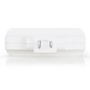 ELEGRP 3 Outlet Tap Polarized Swivel Wall Outlet Extender, 180 Degree Electrical Plug Adapter, 2-Prong to 2-prong Adapter Converters, White 3PC - 3 of 4