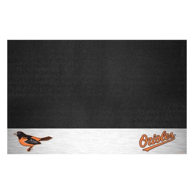 MLB Baltimore Orioles 26"x42" Grill Mat - Silver