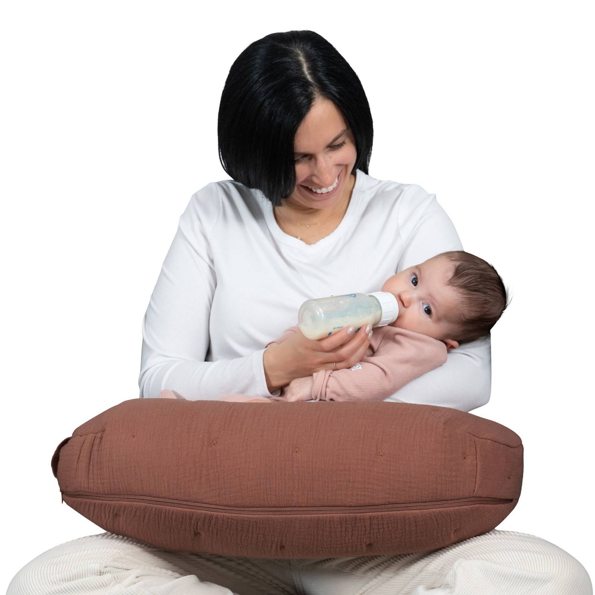 Boppy Nursing Pillow-Luxe Muslin