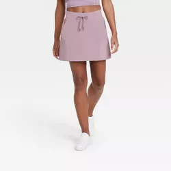 Women's Stretch Woven Skorts - All in Motion™ Absolute Mauve XL