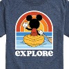 Men's - Disney - Mickey Kayak Explore Short Sleeve Graphic T-Shirt - 2 of 4