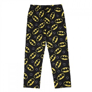 Mens Batman Classic Logo All Over Print Sleep Pants - 1 of 1