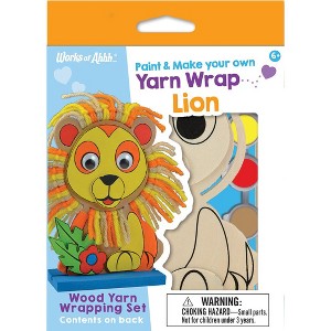 Works of Ahhh Craft Sets - Lion Wood Yarn Wrapping Set - 1 of 4