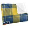 Trinity College Campus Plaid Spirit Silky Touch Super Soft Throw Blanket 50x60 - 3 of 4