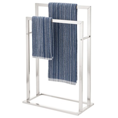Creative Scents Brushed Nickel Towel Stand : Target