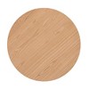 Omax Decor,Mod Round Shape Mid-Century Wood Coffee Table - 2 of 4