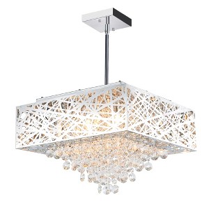 CWI Lighting Eternity 9 Light Chandelier With Chrome Finish - 1 of 4
