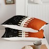 Acoinel 3 Pcs Football Themed Lightwight Ultra Soft Comforter Set with 2 Pillowcases, TWIN, Brown - 4 of 4