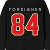 Foreigner Provocateur Album Cover Art 84 Adult Black Crew Neck Sweatshirt - 4 of 4