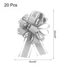 Unique Bargains Christmas Wedding Car Basket Gift Wrapping Large Organza Pull Bow 20 Pcs - 2 of 4